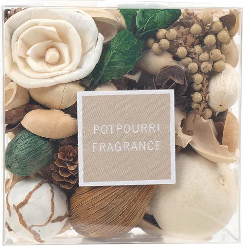 Vista 8 de Qingbei Rina Popurrí de Conchas Marinas con Flores Secas, Relleno para Cuencos y Jarrones con Aroma a Brisa Marina, Fragancia para el Hogar