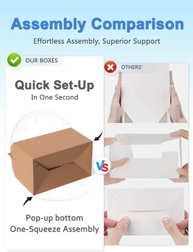 Vista 2 de 12 Piezas Cajas Pequeñas de Dulces para Fiestas, Bolsas de Regalo de Dulces, Galletas y Golosinas de 6 Pulgadas, Caja Triangular para Fiesta