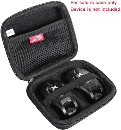 Vista 2 de Hermitshell Estuche de viaje para Xvive U2 Guitarra Sistema Inalámbrico Recargable 2.4GHz Digital Guitarra Transmisor Receptor (negro)