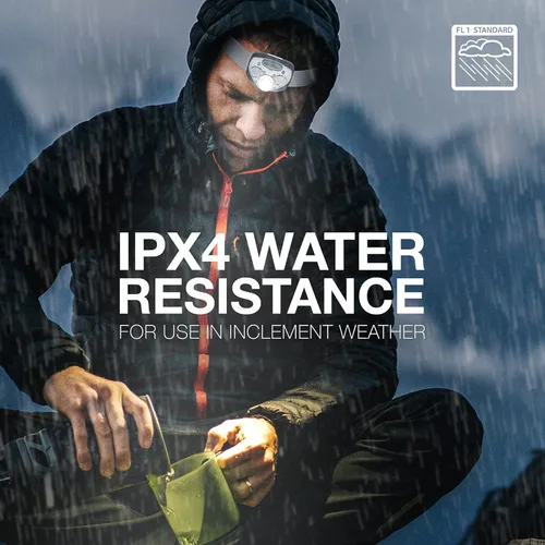 Vista 5 de Energizer Linterna frontal LED PRO (paquete de 2), faros resistentes al agua IPX4, luz de cabeza de alto rendimiento para exteriores, camping