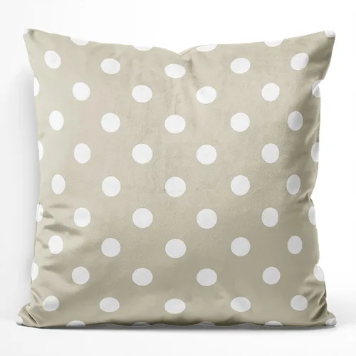 Vista 23 de Funda de almohada rectangular de felpa con diseño de lunares blancos y negros, con cremallera, un lado, impreso, 12 x 16 pulgadas, funda de cojín