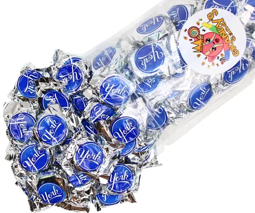 Grandys Candys Mini york - Caramelos a granel, súper ahorradores (envueltos individualmente) 1 libra