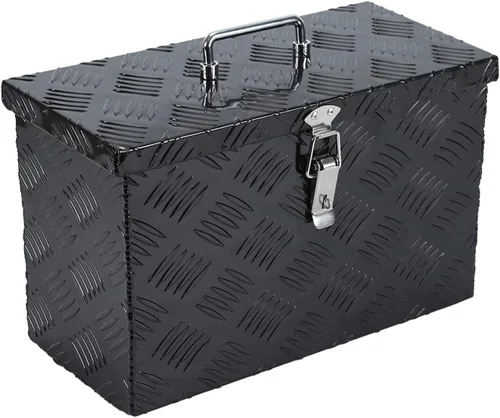 Vista 23 de 48"(L) x 19.5"(W) x 17.5"(H) Caja de herramientas para cama de camión, Caja de herramientas para cama de camión, Caja de herramientas de aluminio