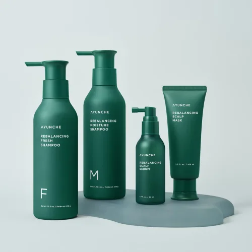 Vista 11 de AYUNCHE Mascarilla reequilibrante para el cabello, 6.7 onzas líquidas (6.8 fl oz) [para todo tipo de cabello] Paquete de cuero cabelludo y cabello