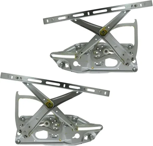 Vista 33 de TRQ Juego de elevalunas eléctrico trasero compatible con Volkswagen Golf 1999-2006 Jetta VW1550102 VW1551102 1999-2005