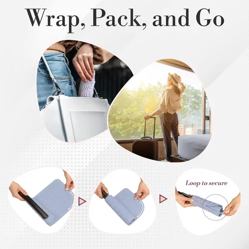 Vista 5 de Alfombrilla Resistente al Calor - Soporte para Rizador - Alfombrilla de Silicona Resistente al Calor - Alfombrilla de Maquillaje - Alfombrilla