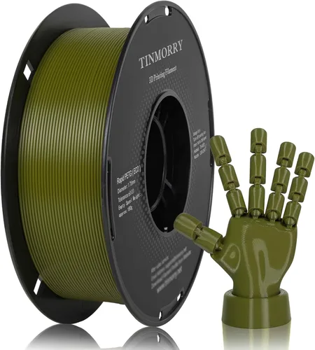 Vista 18 de TINMORRY - Filamento PETG CF de 1.75 mm para impresora 3D, compatible con Bambu LAB, Creality K1C, QIDI MAX3, FLASHFORGE Adventurer 5M, Prusa MK4