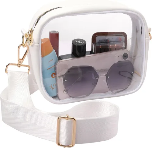 Vista 12 de yuanming Bolsa transparente aprobada para estadios, bolsa cruzada transparente, bolsas transparentes para estadios para mujeres