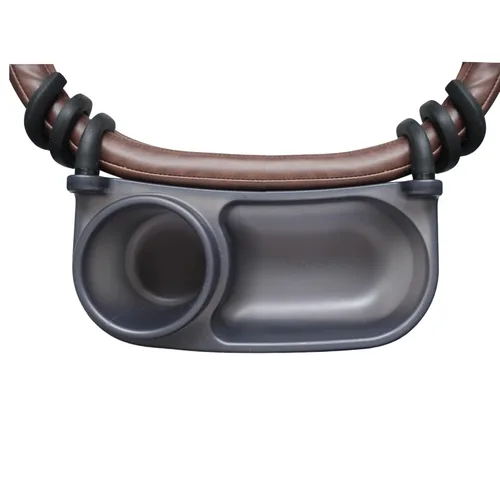 Vista 8 de Swanoo Bandeja universal para refrigerios para cochecito Paquete de 2 Compatible con Nuna Portavasos para cochecito Barra de parachoques