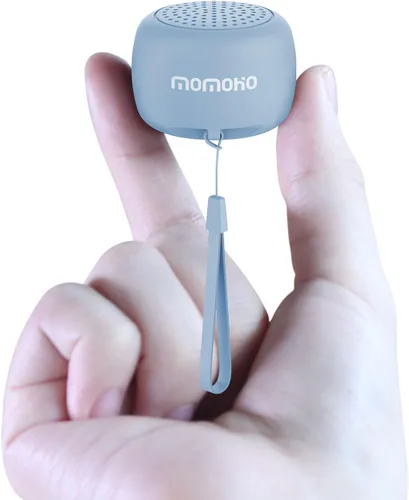 Vista 14 de Mini altavoz Bluetooth inalámbrico pequeño altavoz Bluetooth con micrófono integrado, TWS portátil para viajes, fiesta, regalo, portátil al aire