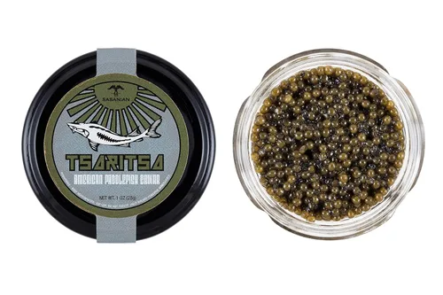 Tsaritsa - Caviar de pez pala salvaje americano prémium de Tsaritsa (1 oz)