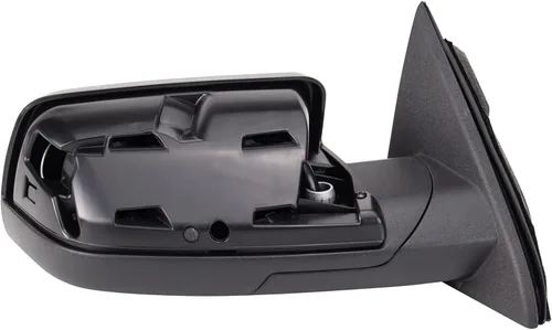 Vista 7 de TRQ Espejo lateral del pasajero con memoria calentada, color negro suave con luz de charco compatible con Ford Flex FO1321622 2013-2019