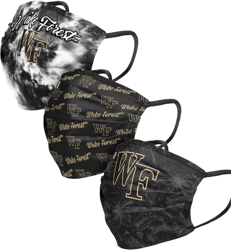 Vista 33 de FOCO - Cubrebocas reutilizable y lavable con logo del equipo NCAA para el partido