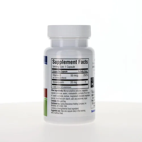 Vista 4 de Prevagen Extra Strength - 30 cápsulas (suministro para 1 mes) Formulado para tu cerebro 20 mg de apoaequorina más vitamina D3