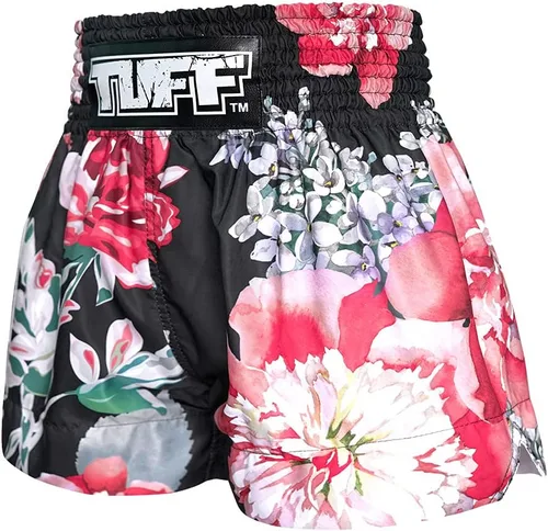 Vista 2 de Tuff Sport Pantalones cortos de boxeo Muay Thai Estilos Tradicionales MMA Entrenamiento Kickboxing