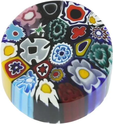 Vista 2 de Glass Of Venice Pisapapeles redondo de cristal de Murano Millefiori - Pequeño