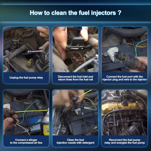 Vista 6 de Juego de 4 inyectores de combustible compatibles con GMC Terrain 2011-2017 Chevrolet Equinox 2011-2017 Buick Verano 2012-2017 Buick Lacrosse