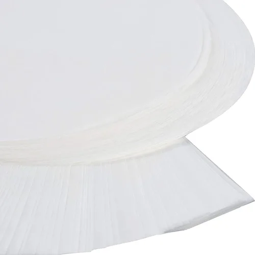 Vista 7 de Juvale Rondas de papel pergamino – Papel pergamino precortado para pasteles de capas – Pestañas elevadoras para una fácil liberación e inserciones