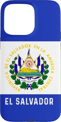 Vista 31 de El Salvador Carcasa de Teléfono Celulares Con Bandera Y Mapa - Carcasa para iPhone 17