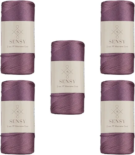 Vista 39 de Sensy Premium 2mm 229.5 metros de cuerda de poliéster 100% cordón de polipropileno Cordón de macramé 2mm Cordón para bolso de crochet Hilo