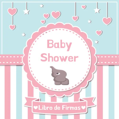 Baby Shower Libro de Firmas Los invitados firman y escriben mensajes especiales para el bebé y los padres, deseos para el bebé, libro de recuerdos,