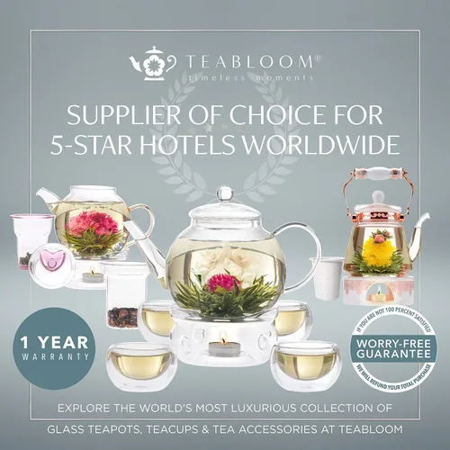 Vista 5 de Teabloom Perfect Measure - Cuchara de té de hojas sueltas – Cuchara de té de acero inoxidable de alta calidad – La elección del conocedor del té