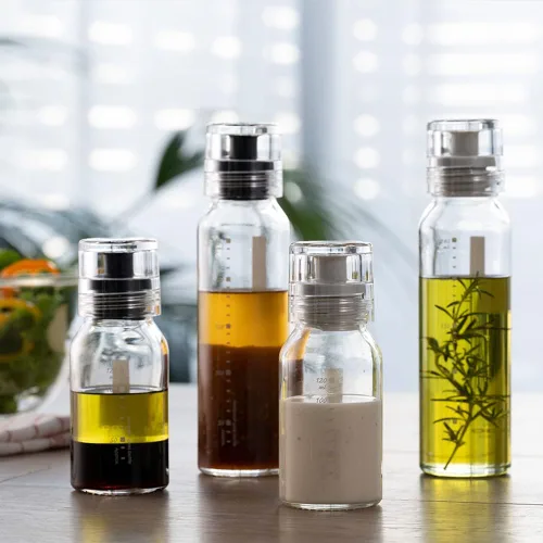 Vista 5 de Hario Botella de aderezo, Pull-Top, 8.1 fl oz, Negro