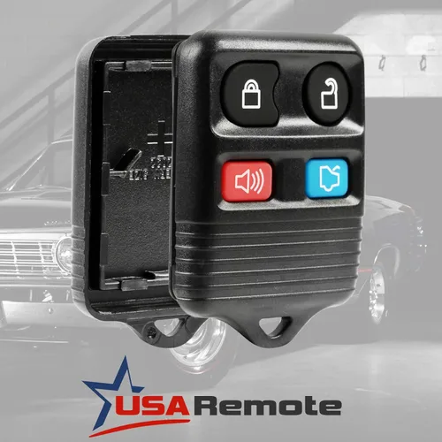 Vista 3 de Funda y almohadilla para control remoto de entrada sin llave para Ford, Lincoln, Mercury, Mazda