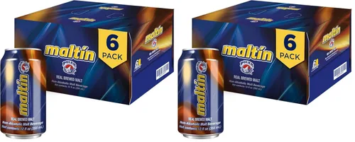 Vista 9 de Maltin Polar - Bebida de malta sin alcohol - Bebida natural de azúcar de caña (paquete de 6)