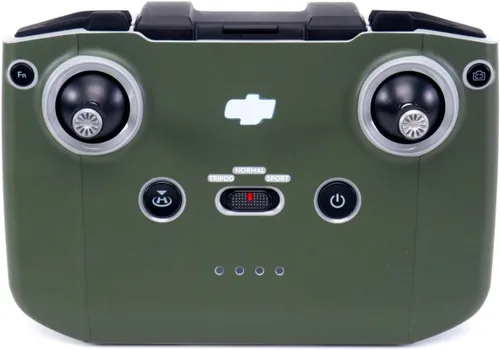 Vista 9 de Wrapgrade Funda compatible con DJI Mavic Air 2 Mando a distancia (Airforce Silver)