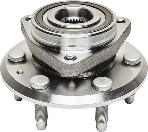 Vista 308 de Detroit Axle - Kit de cubos de rodamiento de rueda delantera de 6 piezas para Dodge Dart 2013-2016, Chrysler 200 2015-2017, 2 cojinetes de rueda