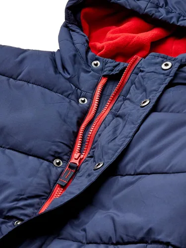 Vista 3 de Tienda Essentials - Chaqueta abullonada resistente con capucha para niño