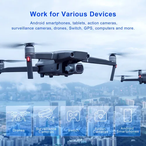 Vista 7 de Vansuny Tarjeta Micro SD de 64GB microSDXC con adaptador SD A1 App Performance V30 Grabación de video 4K C10 U3 Micro SD para teléfono, cámara