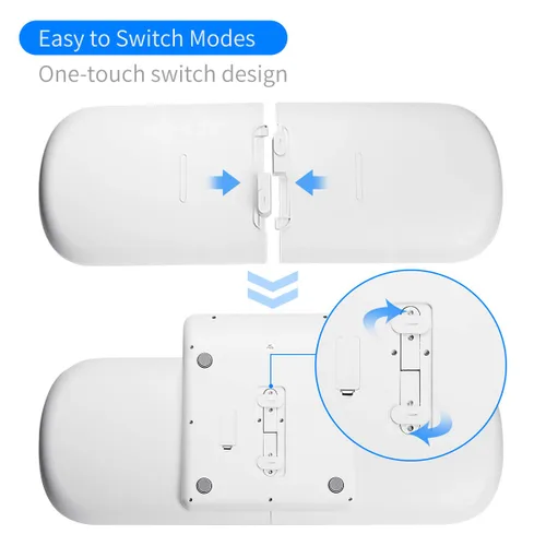 Vista 5 de Báscula digital para bebés, báscula digital multifunción para mascotas, báscula para niños pequeños con bandeja de medición de peso y altura