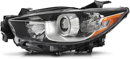 Vista 14 de ALLGOOD Conjunto de faros delanteros de proyector halógenos izquierdo y derecho sin bombilla compatible con Mazda 3 4 puertas Sedan 2004-2009,