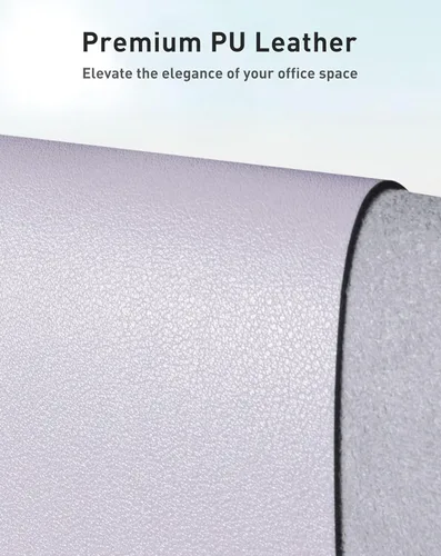 Vista 607 de Aothia Protector de escritorio de cuero, alfombrilla para mouse, alfombrilla de escritorio de oficina, 31.5 x 15.7 pulgadas, secante de escritorio