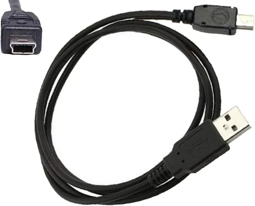 Vista 2 de UpBright Cable USB de repuesto para Logitech Harmony One LCD Control remoto Topcon FC-2500 controlador de recolector de datos SDA-15B Akai