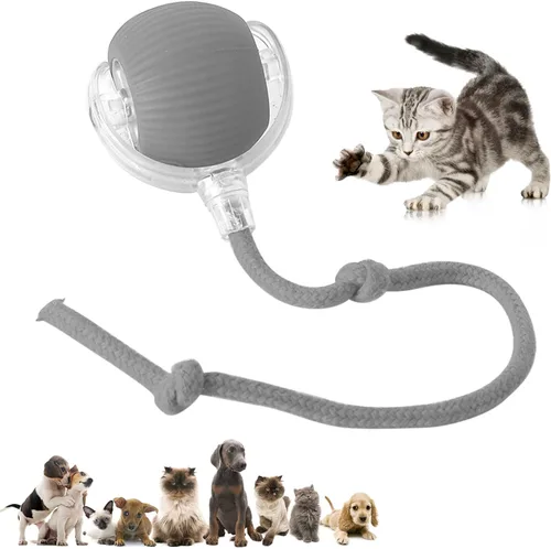Vista 7 de Chewie Viral 360 Smart Automatic Rolling Pet Ball (3 PCS) - Juguete interactivo para perros y gatos