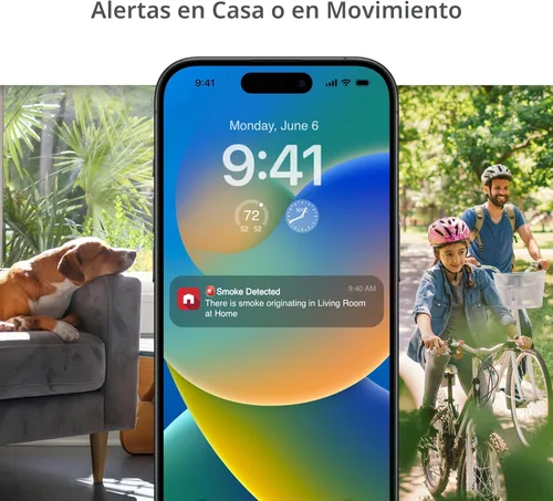 Vista 5 de First Alert Batería SC5 alarma inteligente de humo y monóxido de carbono, SMCO600NV, paquete de 1
