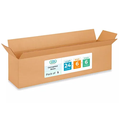Vista 257 de Cajas largas de mudanza y envío de 18 x 9 x 9 pulgadas (paquete de 10) – Extra resistentes 200 libras frente a las regulares – Cajas de embalaje