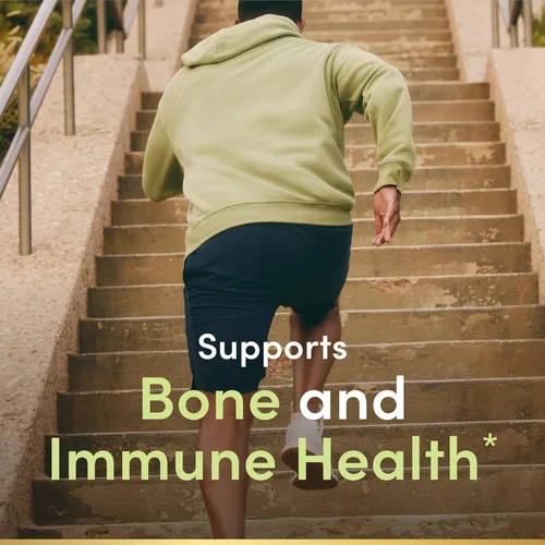 Vista 2 de Nature’s Bounty Calcio Plus 400 UI de vitamina D3, apoyo inmunológico y salud ósea, 300 tabletas
