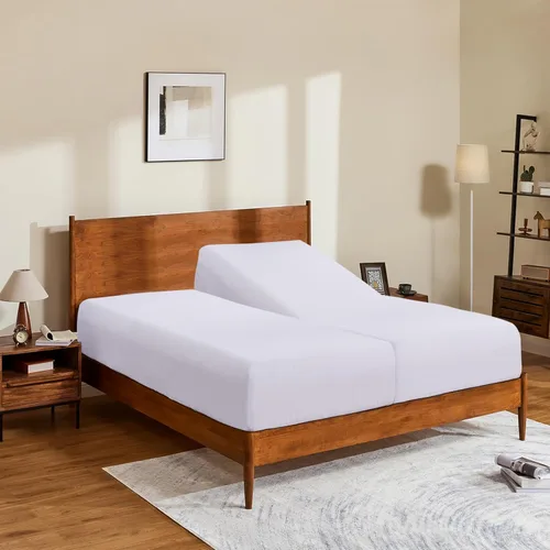 Vista 14 de Sábanas bajeras tamaño individual 100% algodón egipcio 600 hilos, bolsillo profundo de 16 pulgadas, ultra suaves, lujo hotelero, duraderas