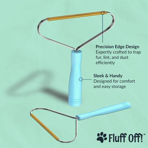 Vista 3 de Removedor de pelo para mascotas, cepillo de limpieza profunda para perros y gatos, diseño de mango ergonómico, rodillo de pelusa eficiente