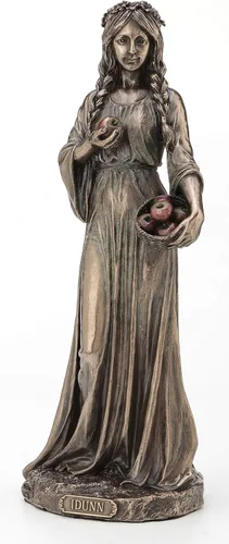 Vista 2 de Veronese Design Bronze Finish Idunn Norse Goddess of Spring and Youth Statue