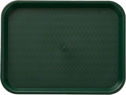 Vista 10 de Restaurantware RW Base - Bandeja de comida rápida de 14 x 18 pulgadas, 1 bandeja resistente para cafetería, ligera, antideslizante, bandeja