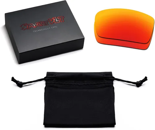 Vista 6 de SmartVLT Juego de 5 lentes de repuesto para hombre Oakley Flak Beta OO9363, paquete combinado de lentes de sol S01