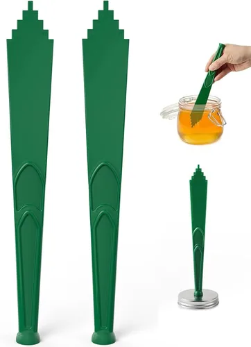 Vista 9 de Pisol Levantador magnético de tapa de tarro y medidor de burbujas para enlatado, herramientas de enlatado 3 en 1, suministros para el hogar