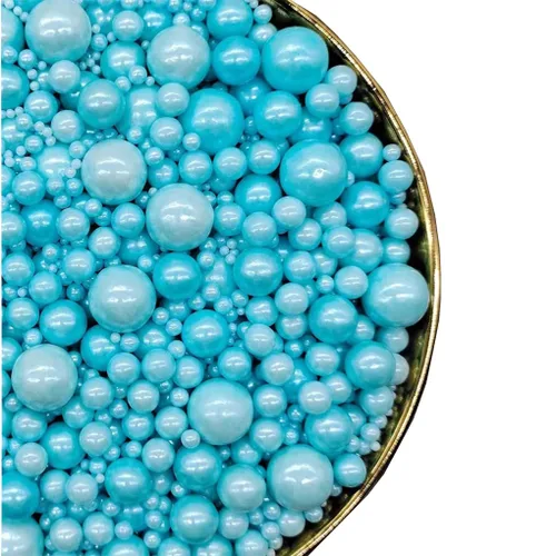 Vista 11 de Gránulos negros de Navidad, mezcla de chispas para tartas, 4.6 onzas, 4.6 onzas, perlas de azúcar, perlas de caramelo comestibles para decoración