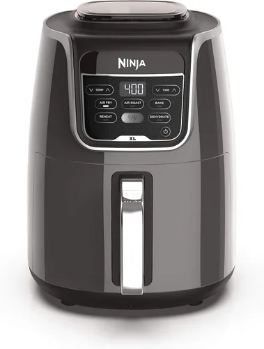 Vista 13 de Ninja Freidora de aire 4 en 1 Pro: freír al aire, asar, recalentar, deshidratar Capacidad de 5QT, cabe hasta 4 libras de papas fritas