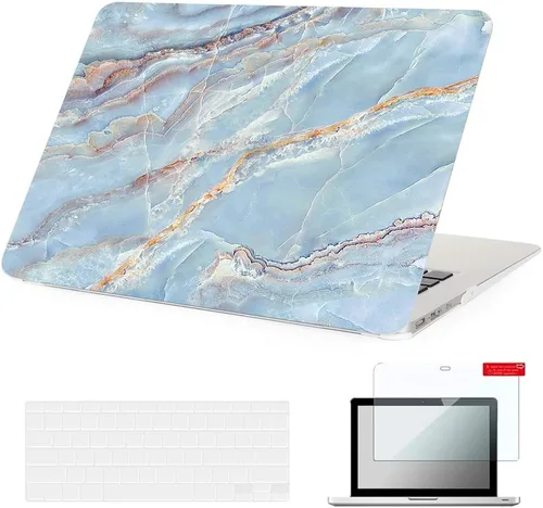 Vista 35 de Se7enline Funda compatible con MacBook Air de 13 pulgadas A1466/A1369 2010/2011/2012/2013/2014/2015/2016/2017, diseño de moda, carcasa rígida